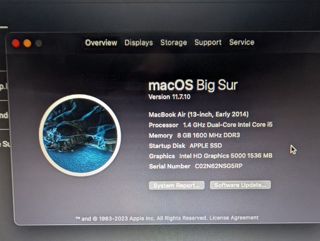 2014 13 Inch MacBook Air. Need Gone Today