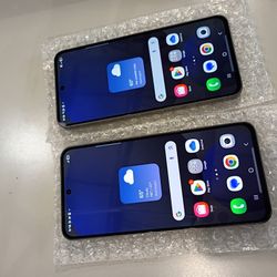 2 SAMSUNG GALAXY S24 FE 5G 128GB AT&T AND CRICKET WIRELESS ONLY