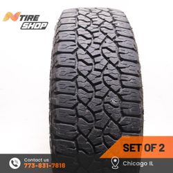 Selling a Set of 2 Used 12.5/32  LT Whitewal  285/75R16  126/123R  Goodyear  Wrangler Workhorse AT