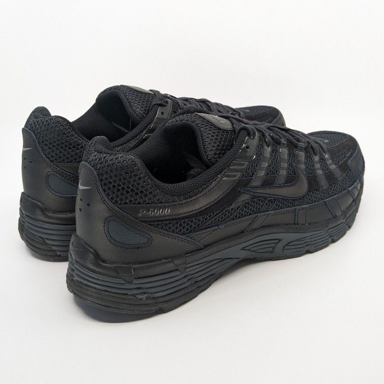 Nike P-6000 Low Black Premium Running Shoes Mens Size 15 New Sneakers FQ8732-010