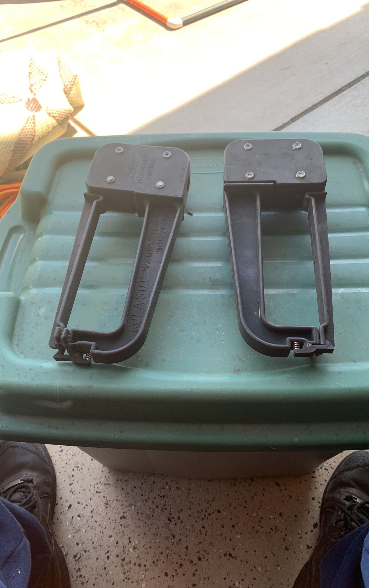 Rv Ladder And Chair Clamps Camco