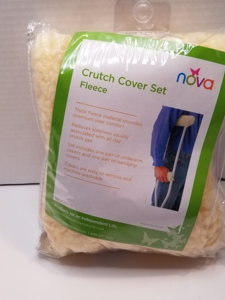 NOVA Medical Products Crutch Cover Set, Fleece