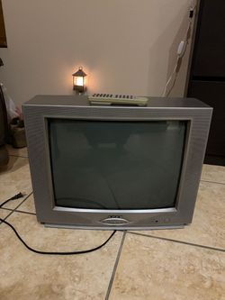 Apex AT2008 20” CRT Color TV Retro Gaming w/ Original Remote Tested Working