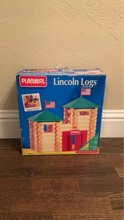 Lincoln Logs Fort Set