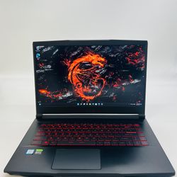 Gaming Laptop 17” Screen by msi✅Intel Core i5/16GB RAM/512GB Storage/NVIDIA GeForce GTX 1650 Ti⚡️Windows 11💲1 Year Warranty✅ $0Down Finance Available