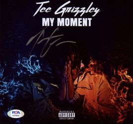 Tee Grizzley Signed Autographed 8x8 Photo "My Moment" PSA/DNA Authenticated