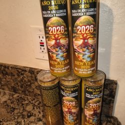 candles for New Year's