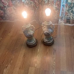 Vintage Victorian Style Lamp