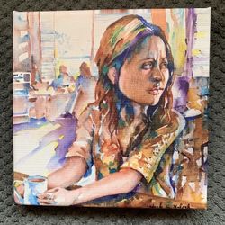 “Monday Morning” Is The Title Of This Art Print On Canvas