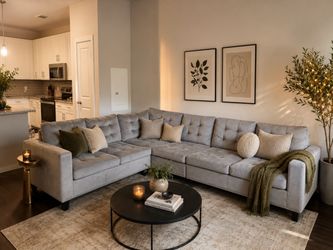 Grey Sectional Couch