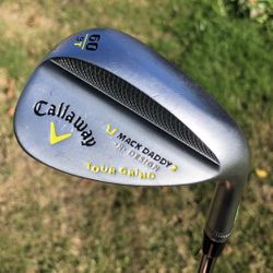Callaway Mack Daddy Tour Grind 60 Degree Wedge 