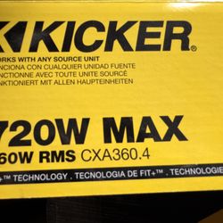 Kicker amplifier 