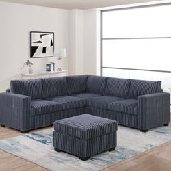 Sectional W/ottoman