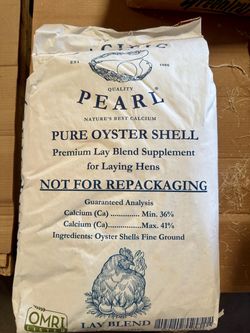 Quality Oyster Shell Lay Blend