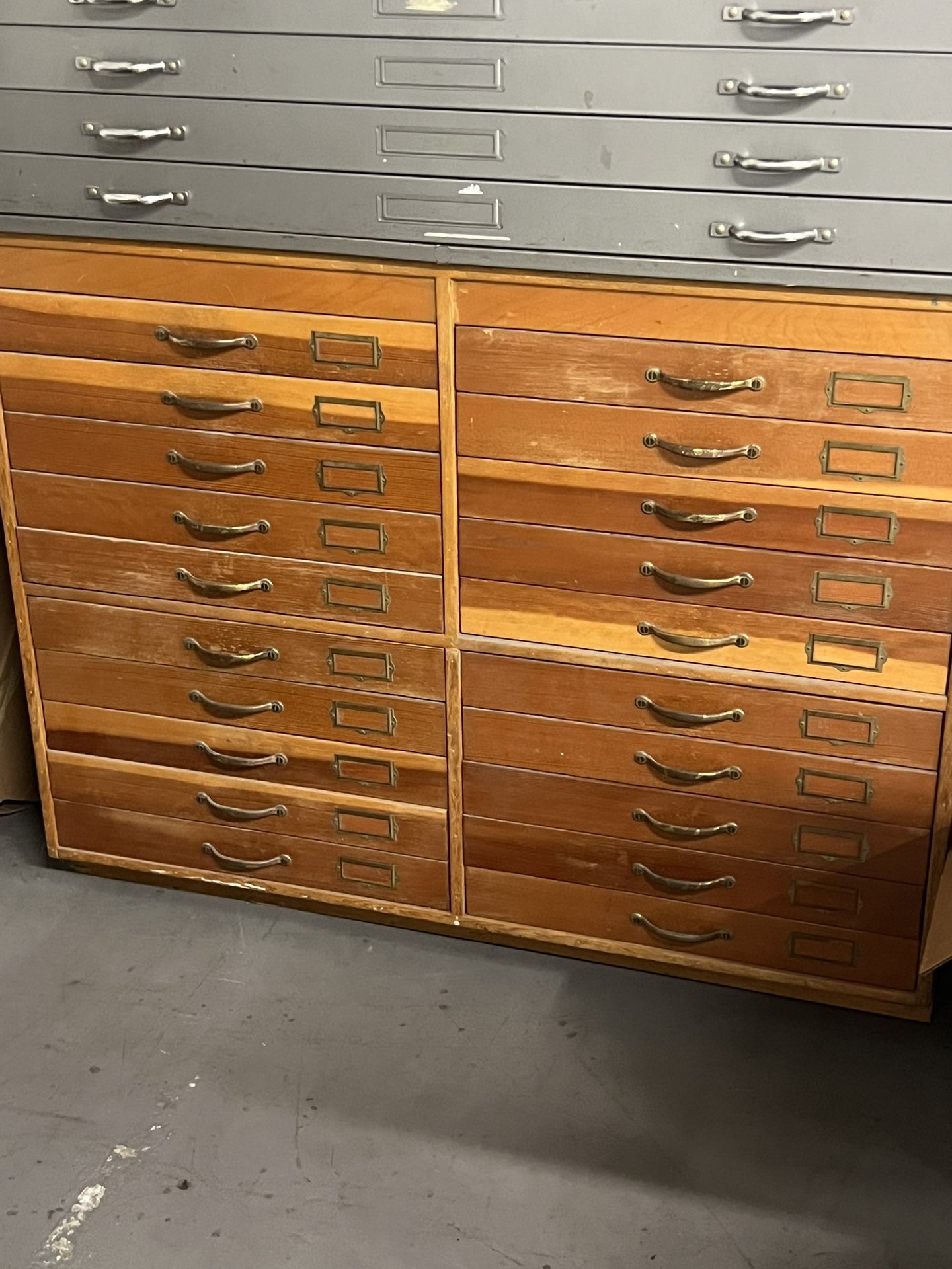 Oak Antique Flat Files for Sale in Huntington Beach, CA OfferUp