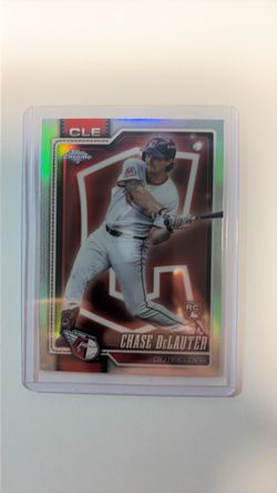 2026 Topps Chrome Chase DeLauter Lightboard
