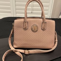 Deluxity Pink Crossbody Bag 