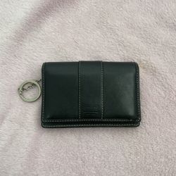 coach keychain wallet 