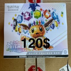 Prismatic Evolutions ETB Pokemon Cards