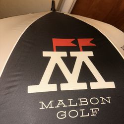 Brand new limited edition Bushmill Malbon Golf umbrella