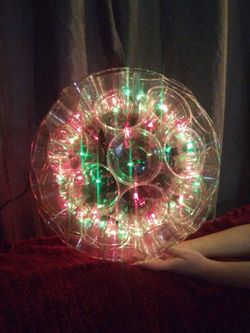 Christmas ball w/ different settings