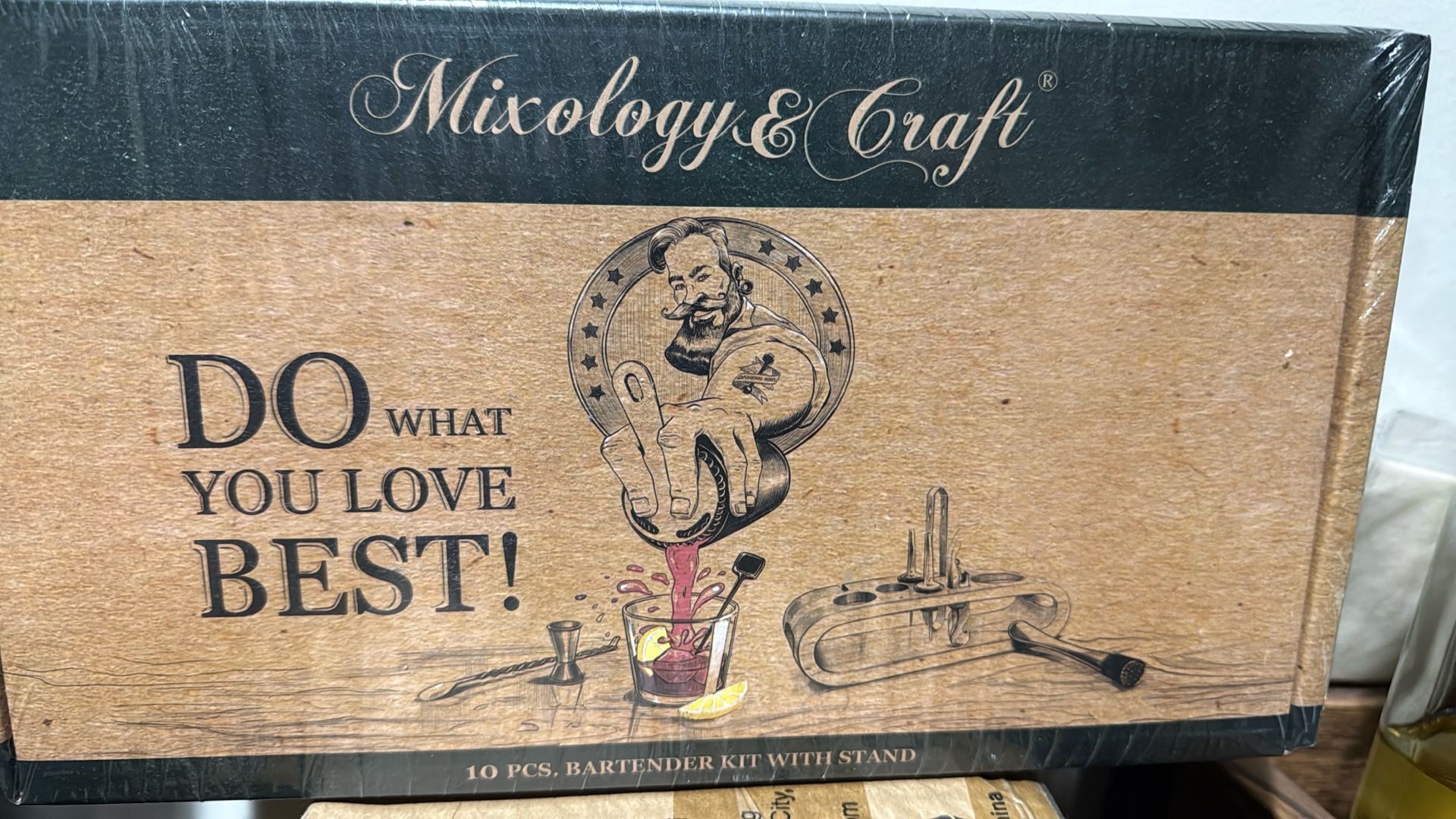 Mixology & Craft Bartender kit Wooden
