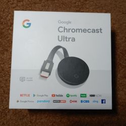 Google Chromecast Ultra 4k Opened Never Used