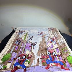 Spider man blanket