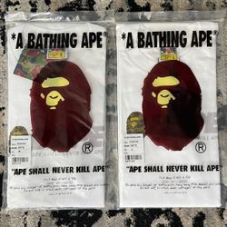 A Bathing Ape T-SHIRT SIZE M & L