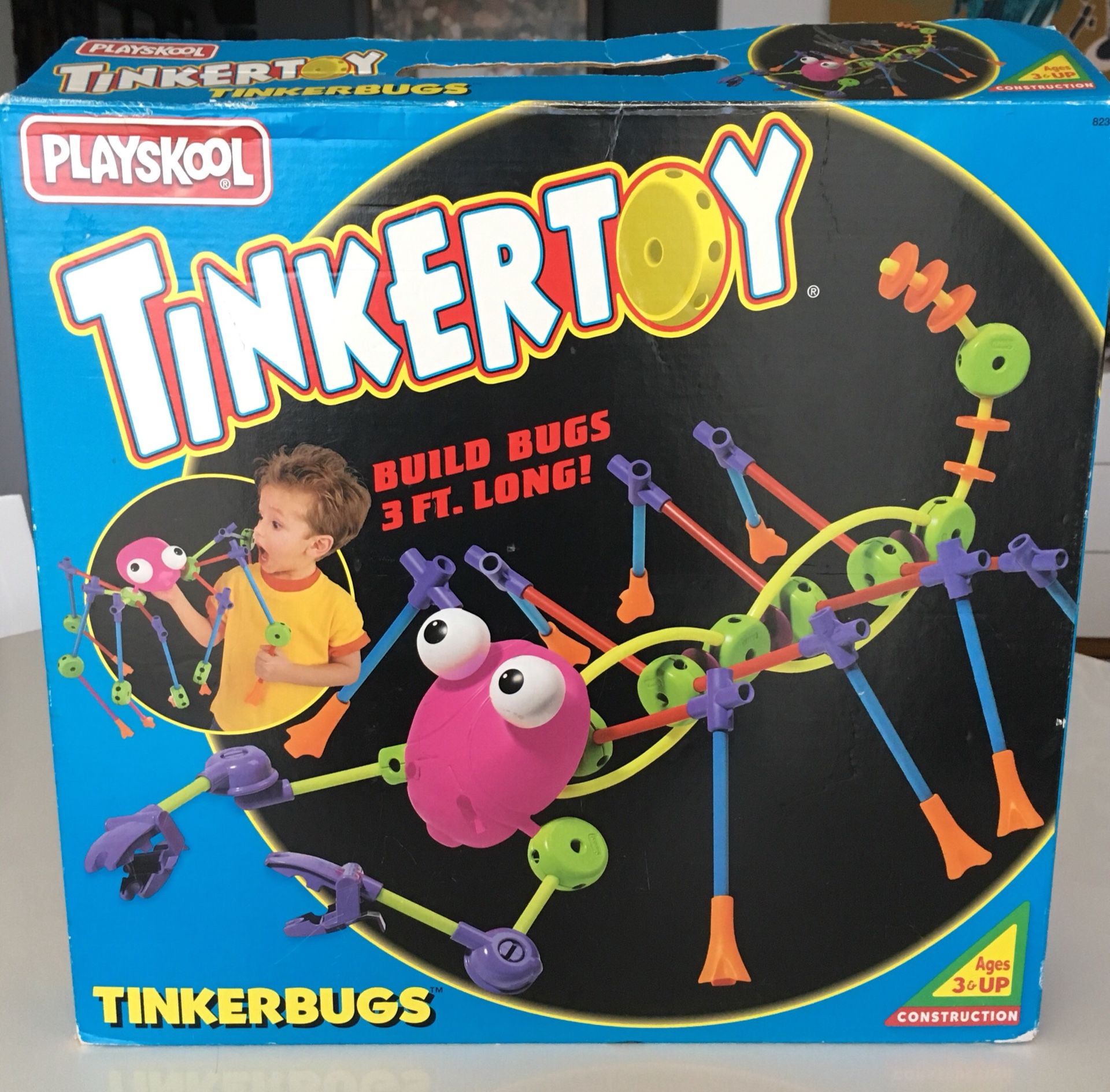 1997 Playskool Tinkertoy Tinker Bug Building Toy Set