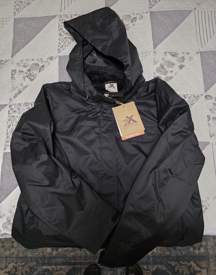NEW ZEROXPOSUR Women's All Weather Jacket  Size Large