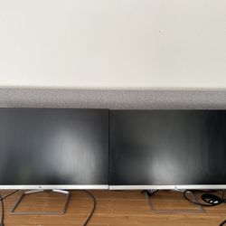 27” HP Monitors (Sold In Pair Or Separately)