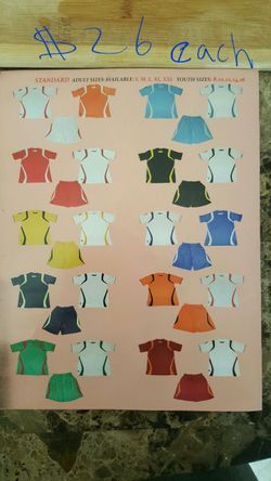 Soccer uniforms