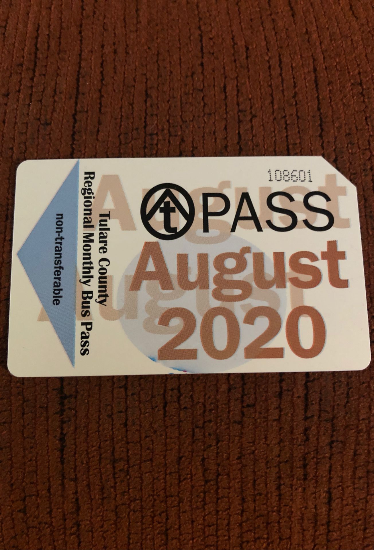 Bus pass