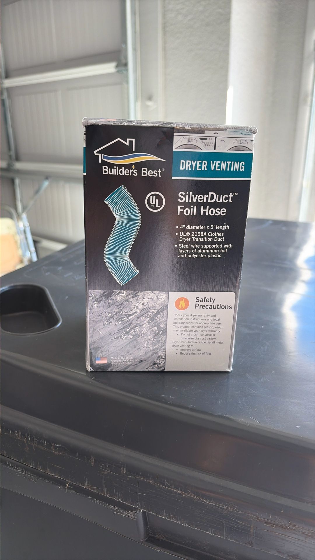 Silver Duct Foil Hose For Dryer