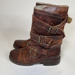 Freebird 3 Strap Buckle Boots 