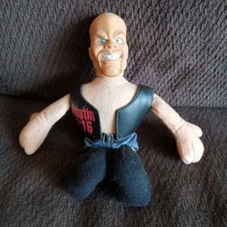 1998 Jakks Pacific WWF Bangers w/Sound Austin 3:16 Figure