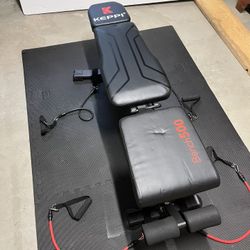 Workout Bench With Mat