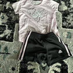 Toddler Girl Adidas Outfit Size 4t