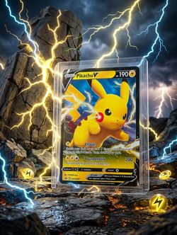 Pikachu V Pokémon Trading Card SWSH061