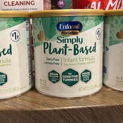 Enfamil plant based 3 cans
