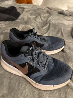 Nike Flywire Running Sneakers Blue Rose Gold