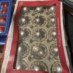 Glass Ornaments Counts  50 Plus  All For 