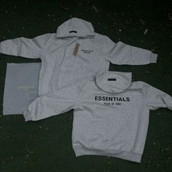 Grey Essentials Hoodie *BRAND NEW 
