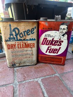 Vintage Oil Cans