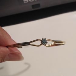 Child's gold tone bracelet and child's silver tone ring. Only $7 for both!