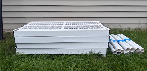 Intertek 4-Tier Plastic Storage Shelf