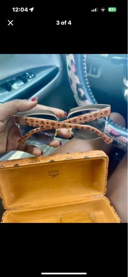 Authentic MCM Designer Sunglasses - Unisex / Black Frames - Fast Cash Sale