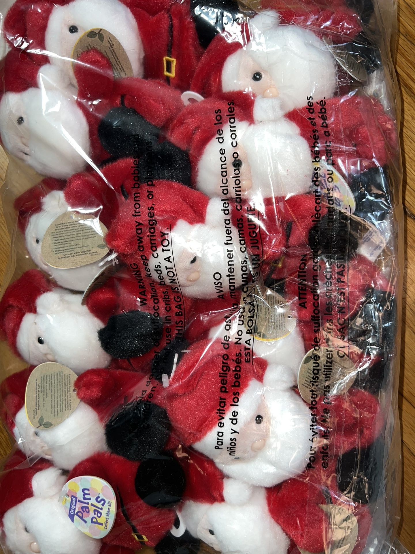 Pack Of Santa Stuffed Toys