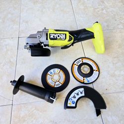 RYOBI 18V HP Brushless Angle Grinder (Tool-Only)